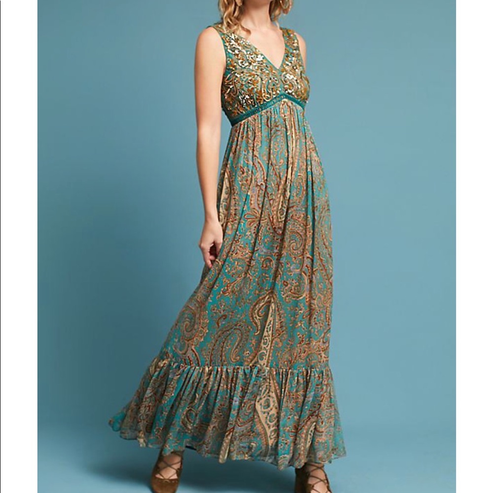 Ranna Gill paisley maxi